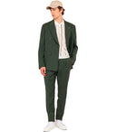 Manuel Ritz Green Double Breasted Suit