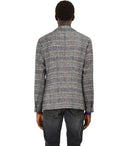 Manuel Ritz Grey Prince of Wales Single Bered Jacket