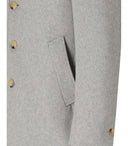 Manuel ritz gris manteau simple