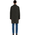 Manuel Ritz Mélange Green Coat