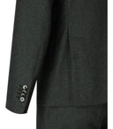 Manuel Ritz Melange Green Single Breasted Suit