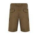 Manuel Ritz Military Green Cargo Bermuda Shorts