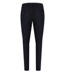 Manuel Ritz Slim Fit Melange Blue Trousers