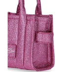 Marc Jacobs The Galactic Glitter Crossbody Tote Lipstick Pink Bag