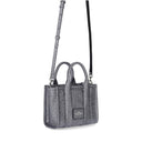 Marc Jacobs la bolsa de plata de cuerpo cruzado de brillo galáctico