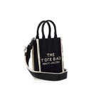 Marc Jacobs The Jacquard Crossbody Tote Black Bag