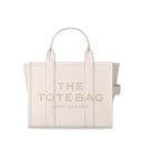 Marc Jacobs The Leather Medium Tote Cotton Handbag