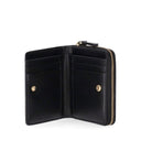 Marc Jacobs The Leather Mini Compact Black Wallet