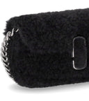 Marc Jacobs The Teddy J Marc Mini Black Crossbody Bag