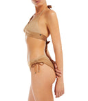 Max Mara Beachwear Betta B Cup Gold Bikini