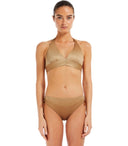 Max Mara Beachwear Betta B Cup Gold Bikini