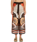 Max Mara Beachwear Blasone Multicolor Pareo Trousers