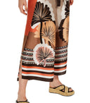 Max Mara Beachwear Blasone Multicolor Pareo Trousers