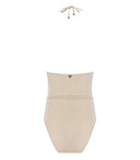 Max Mara Beachwear Cassandra Platin Swimsuit