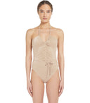 Max Mara Beachwear Cassandra Platin Swimsuit