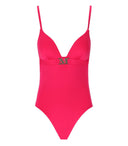 Max Mara Beachwear Cecilia Fuchsia Swimsuit