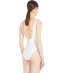 Max Mara Beachwear Clarice White Swimsuit