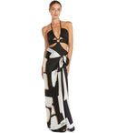 Max Mara Beachwear Cleopatra Black Swimsuit