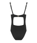 Max Mara Beachwear Corinna C Cup Black Swimsuit