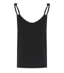 Max Mara Beachwear Faida Black Top