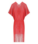 Max Mara Beachwear Iacopo Red Kimono