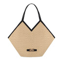 Max Mara Beachwear Luigi Beige Shopping Bag