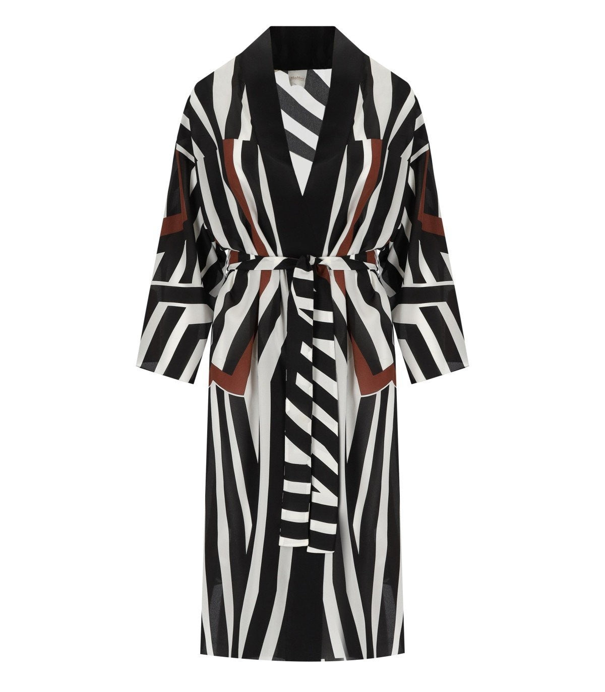 Max Mara Beachwear Ovatte Cocoa Kaftan