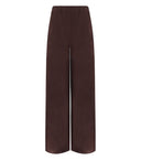 Max Mara Beachwear Ring Brown Trousers