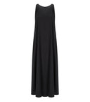 Max Mara Beachwear Romea Black Long Dress