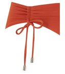 Max Mara Beachwear Samanta Brick Red Bikini Bottom
