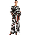 Max Mara Beachwear Tropea Cocoa Trousers