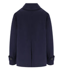 Max Mara Weekend Afone Blue Double Breasted Caban