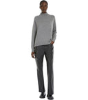 Max Mara Weekend Alcali Grey Turtleneck Jumper