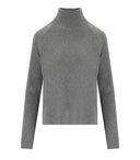 Max Mara Weekend Alcali Grey Turtleneck Jumper
