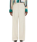 Max Mara Weekend Angola Sabbia Wide Leg Trousers