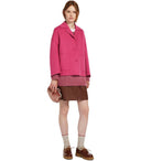 Max Mara Weekend Antony Fuchsia Oversize Jumper