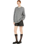 Max Mara Weekend Antony Silver Crewneck Jumper