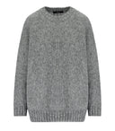 Max Mara Weekend Antony Silver Crewneck Jumper
