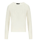 Max Mara Weekend Azteco White Crewneck Jumper