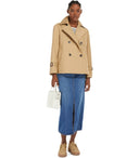 Max Mara Weekend Biglia Beige Short Trench