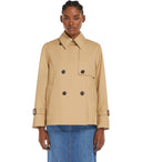 Max Mara Weekend Biglia Beige Short Trench