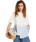 Max Mara Weekend Bird White T Shirt