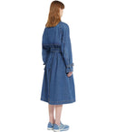 Max Mara Weekend Blasy Blue Denim Trench Coat