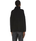 Max Mara Weekend Borgia Black Turtlenck Springer