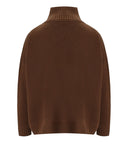 Max Mara Weekend Borgia Brown Turtleneck Jumper