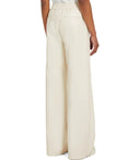 Max Mara Weekend Brezza Ivory Wide Leg Trousers