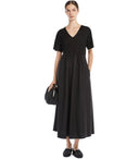 Max Mara Weekend Bronzo Black Long Dress