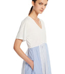 Max Mara Weekend Bronzo White Long Dress