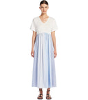 Max Mara Weekend Bronzo White Long Dress