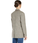 Max Mara Weekend Burgos Brown Single Breasted Blazer